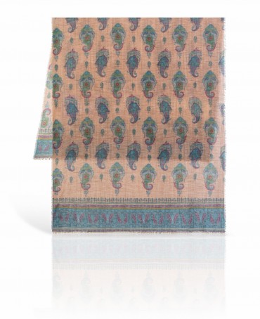 Палантин Унисекс W70.TW4-SK141/BEIGE